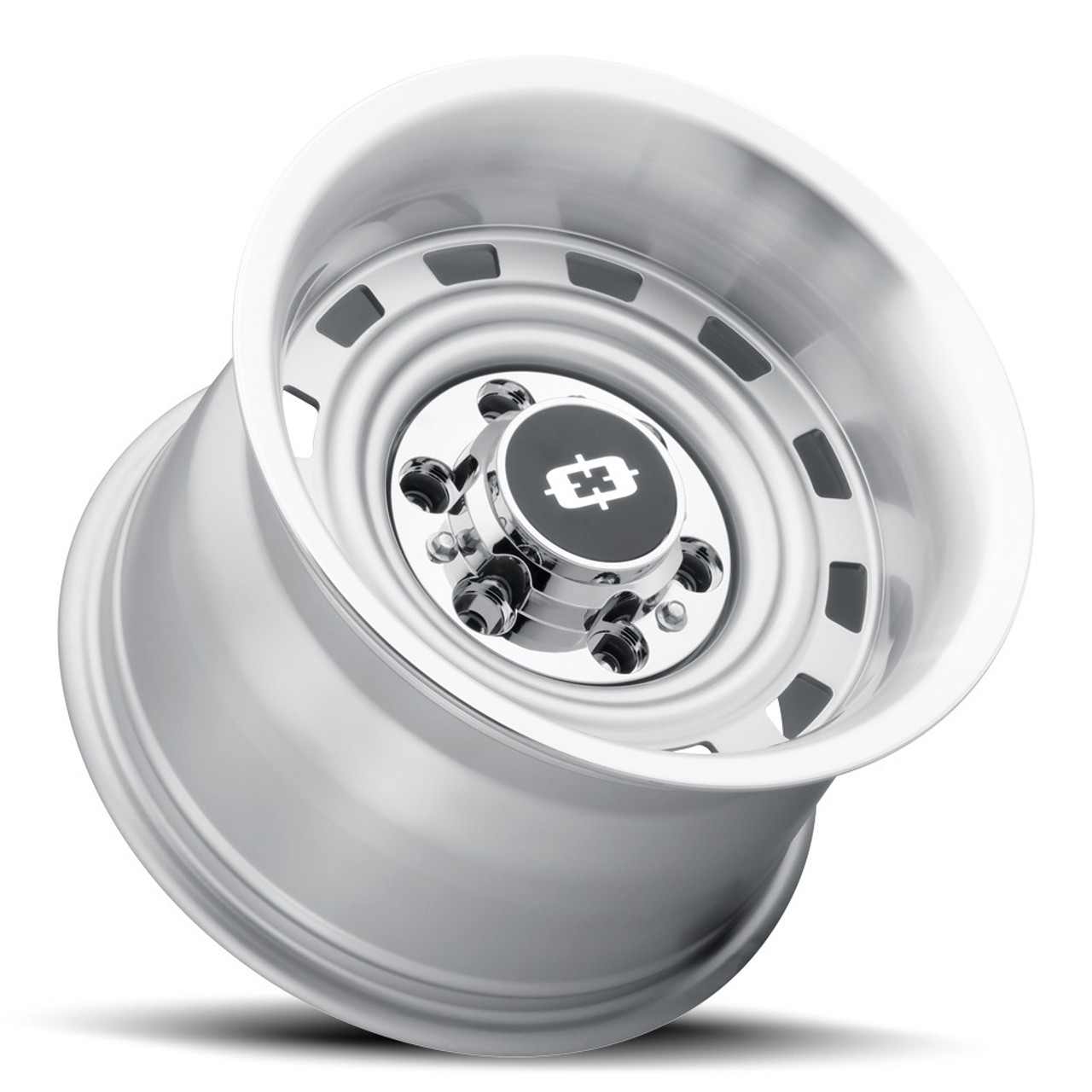 20" Vision American Muscle 54 Cheyenne Silver Machined 20x10 Wheel 6x5.5 -12mm