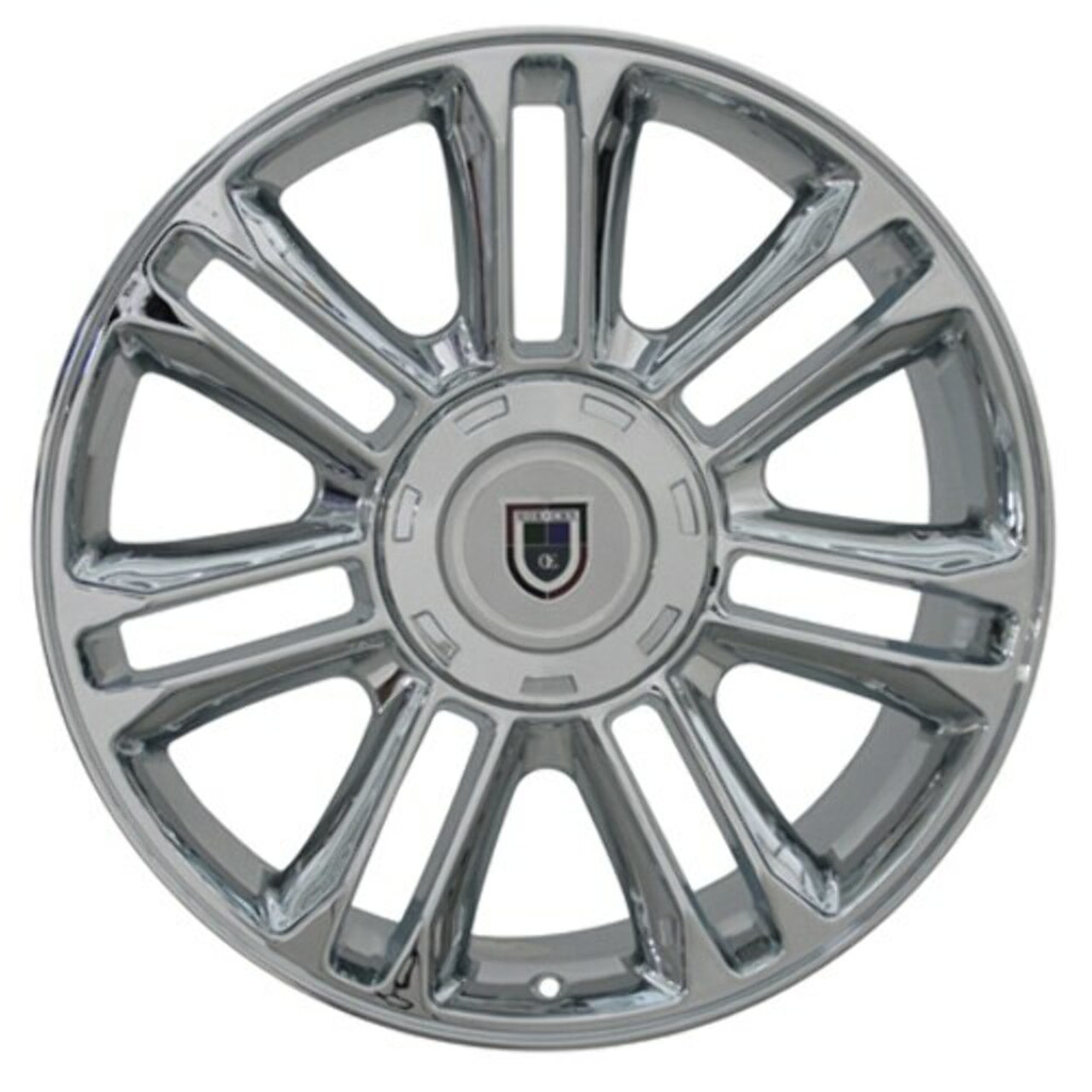 22" OE Wheels CA83 Chrome 22x9 Wheel 6x5.5 Rim 31mm For Chevy GMC Cadillac
