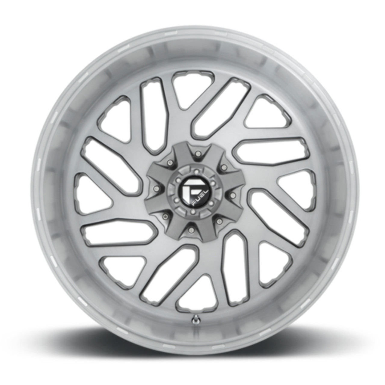 Fuel  D715 Triton Platinum 20x12 5x5 5x5.5 Brushed Gun Metal Wheel 20" -43