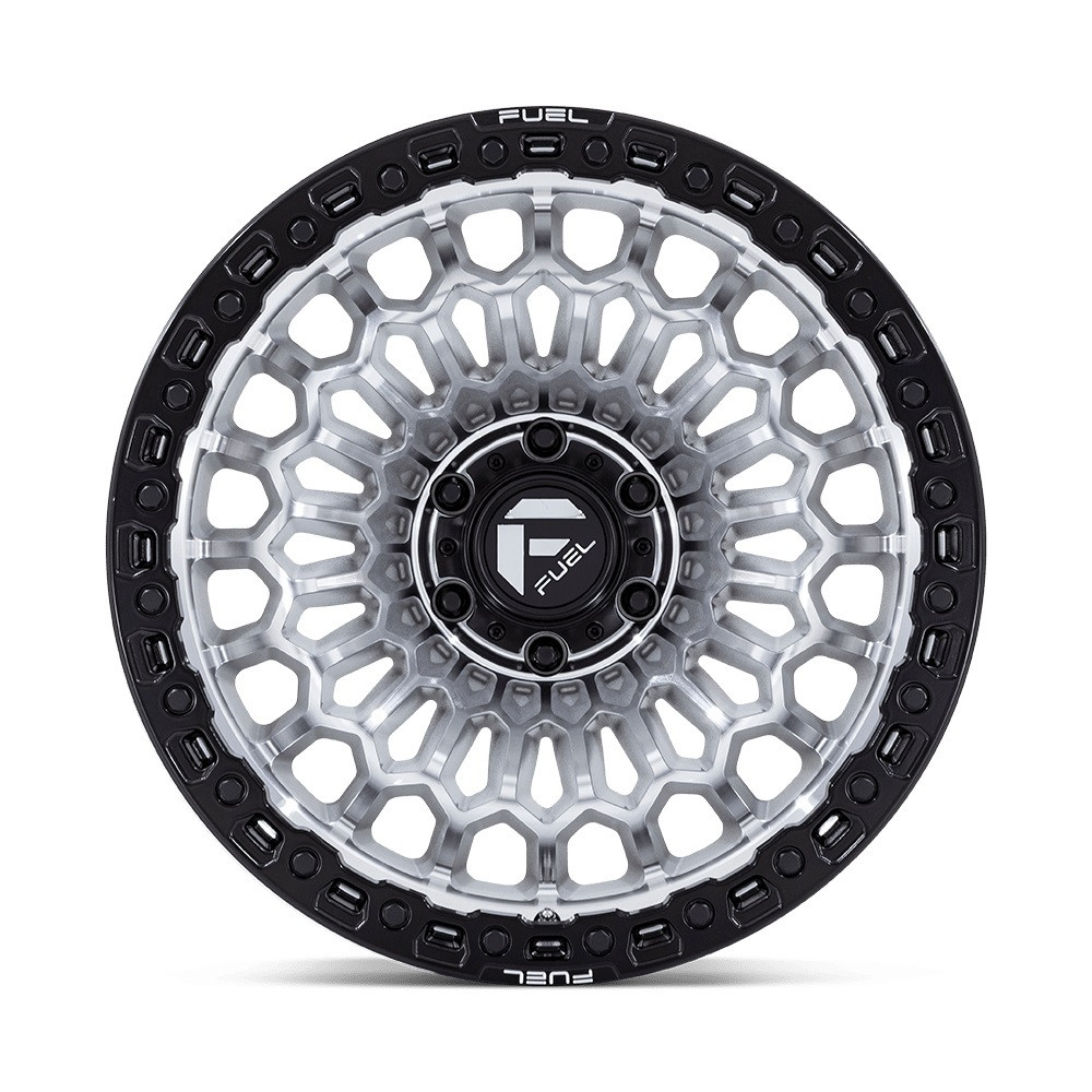 20" Fuel FC870 Sinister Machined W/ Matte Black Lip 20x9 Wheel 6x5.5 1mm Rim