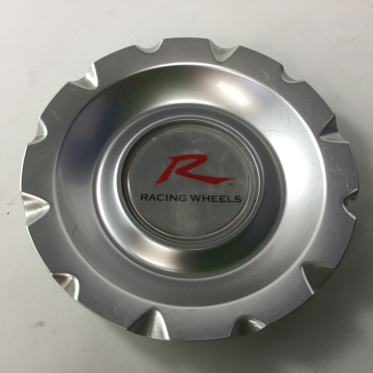 R Racing Wheels Aftermarket Silver Wheel Center Hub Cap C-619 5.875"