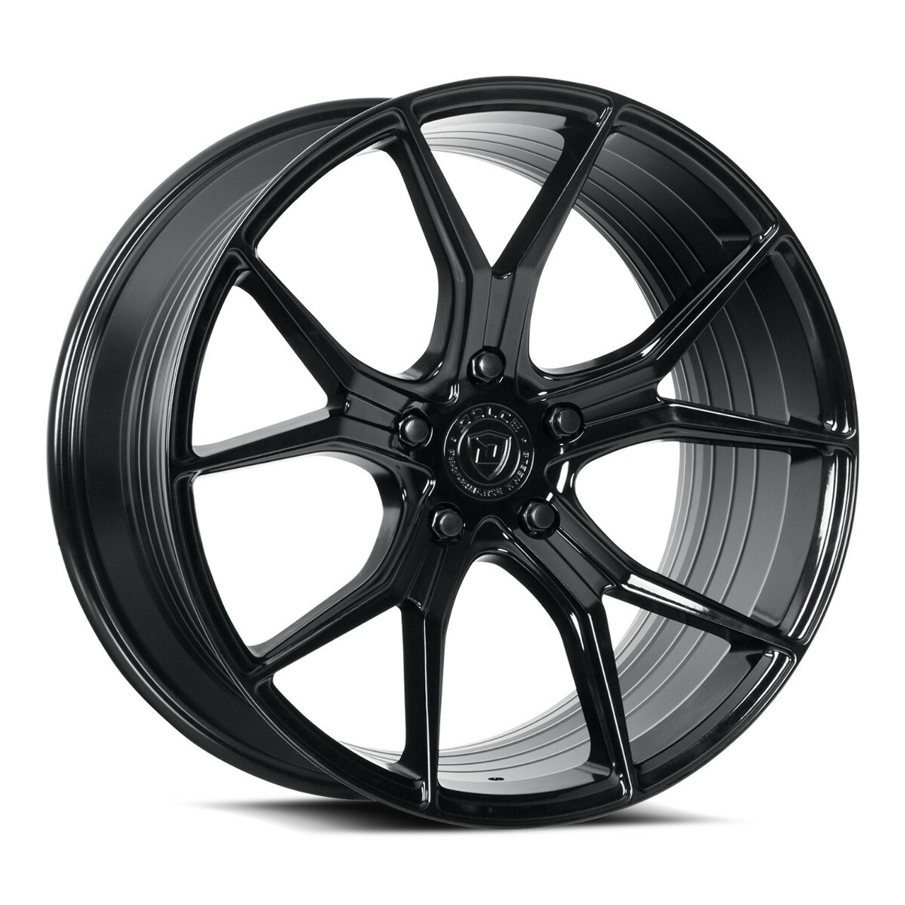 Set 4 19" Dolce Performance Element Gloss Black 19x9.5 Wheels 5x4.5 40mm Rims