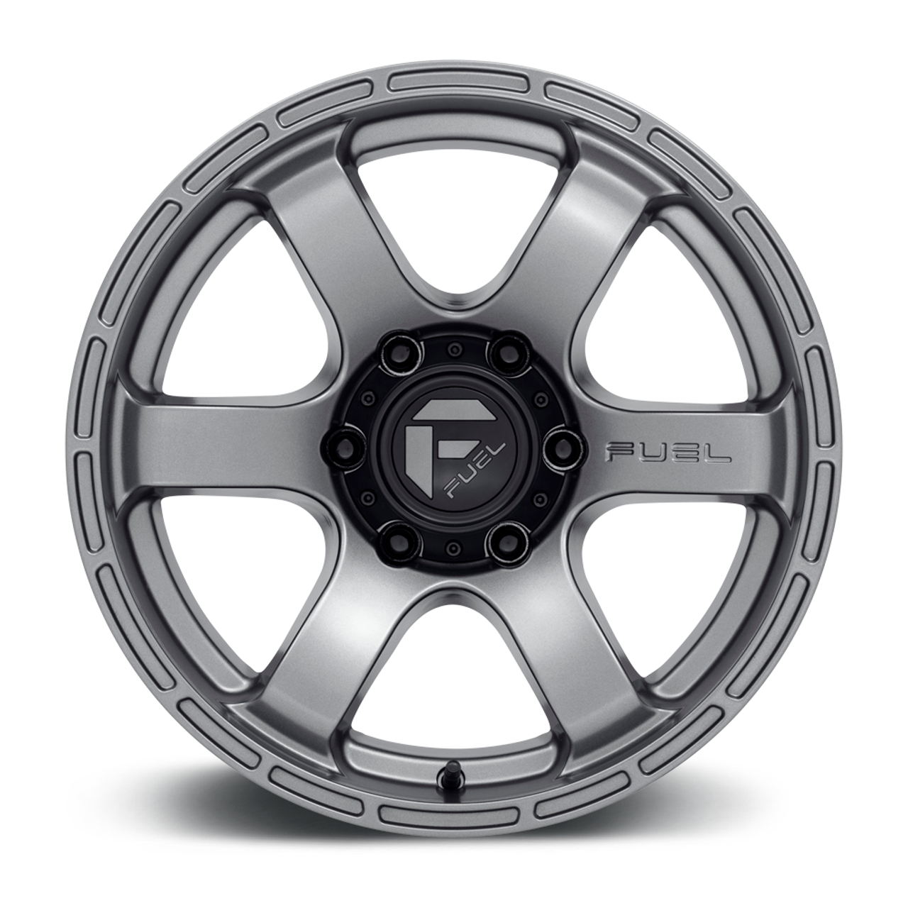 Fuel 1PC D767 Rush 20x9 6x135 Matte Gun Metal Wheel 20" 1mm Rim