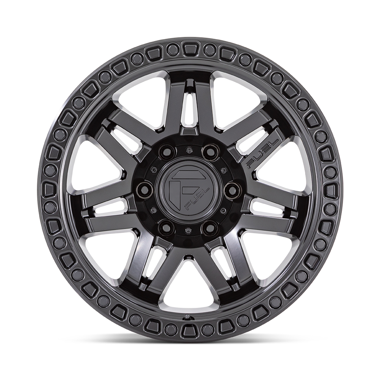 Fuel 1PC D810 Syndicate 17x9 5x5.0 Blackout Wheel 17" -12mm Rim