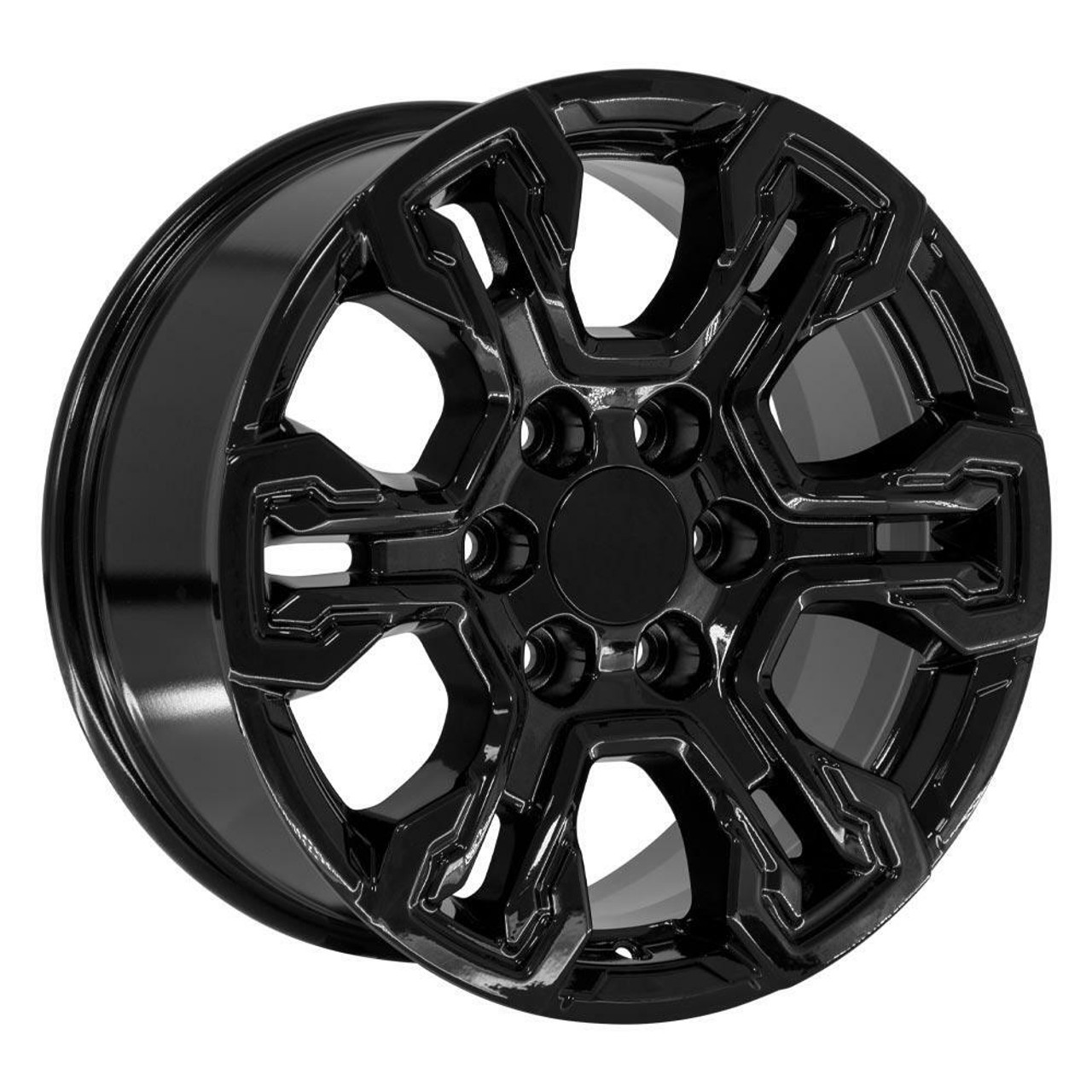18" OE Wheels CV65 Gloss Black 18x8.5 Wheel 6x5.5 26mm Replica Rim