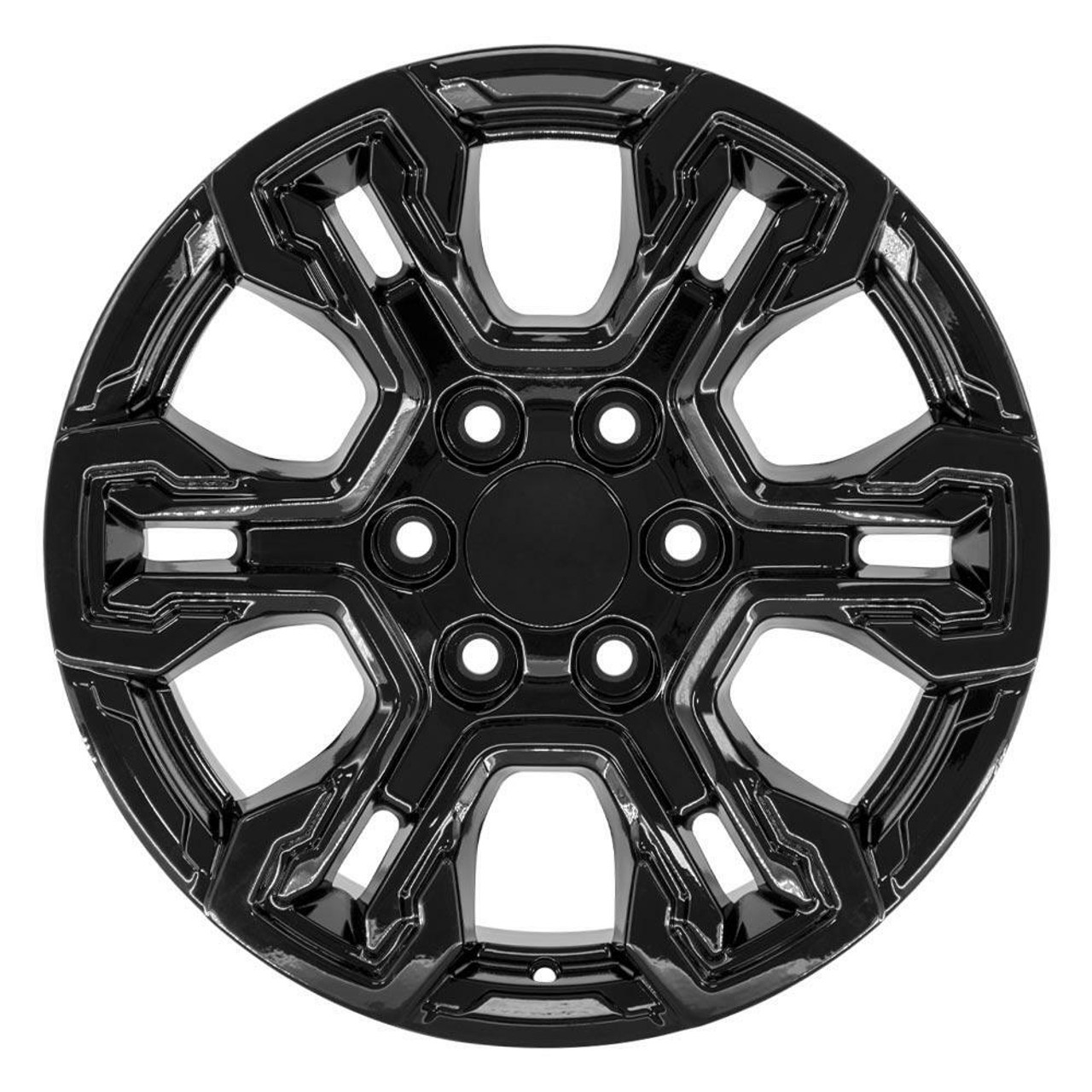 18" OE Wheels CV65 Gloss Black 18x8.5 Wheel 6x5.5 26mm Replica Rim