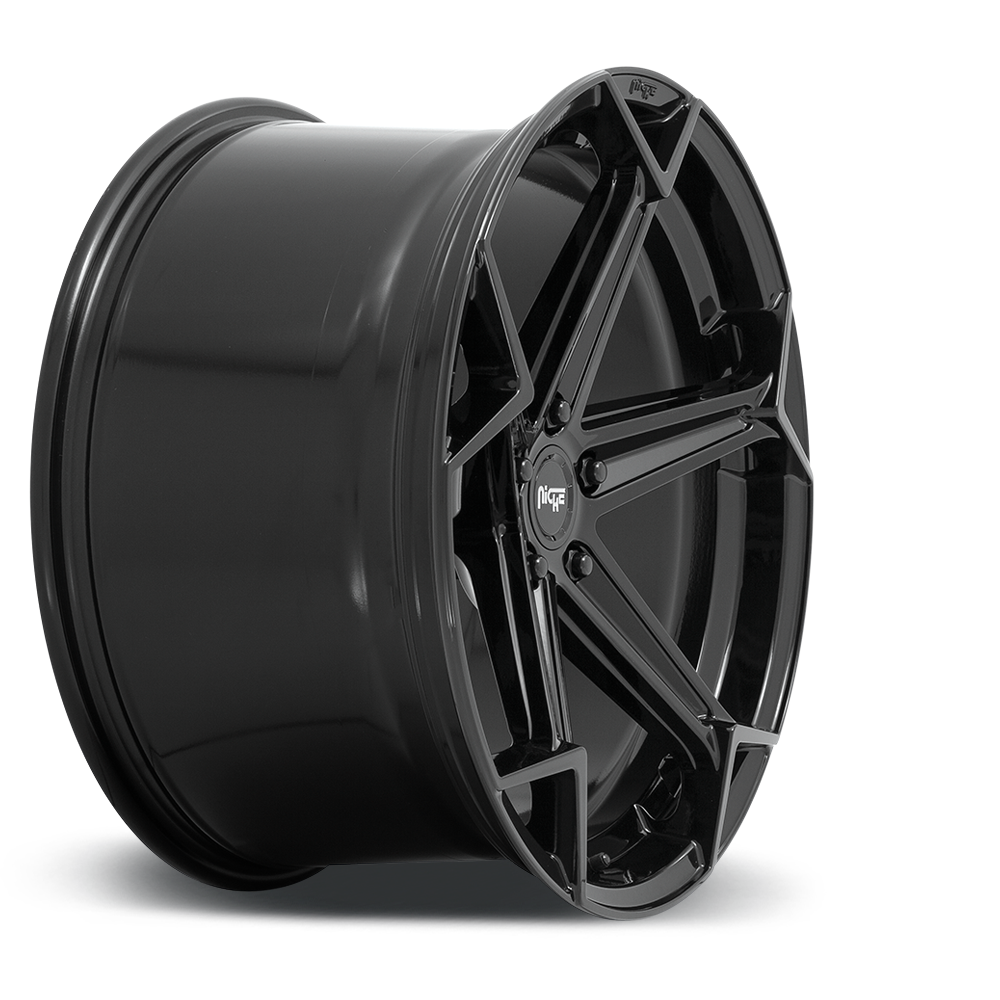 Niche 1PC N258 Arrow 20x10.5 5x120 Gloss Black Wheel 20" 35mm Rim
