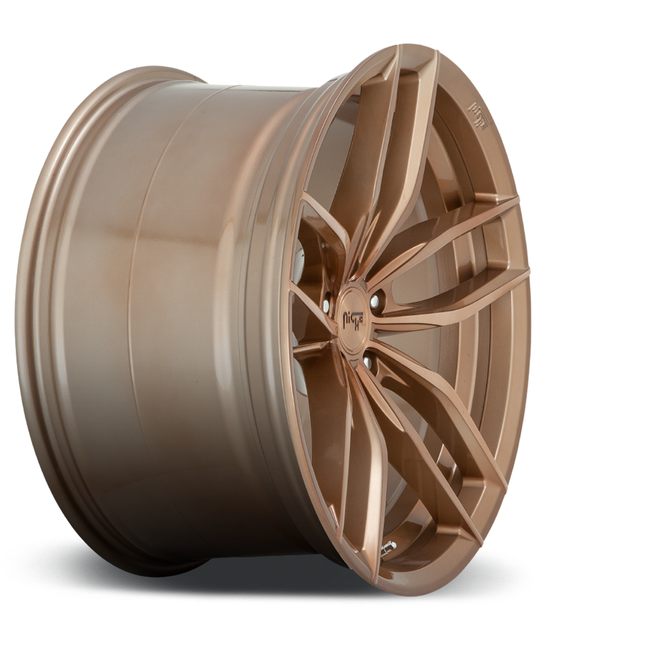 Niche 1PC M202 Vosso 19x9.5 5x120 Glossy Bronze Brushed Wheel 19" 40mm Rim Niche 1PC M202 Vosso 19x9.5 5x120 Glossy Bronze Brushed Wheel 19" 40mm Rim