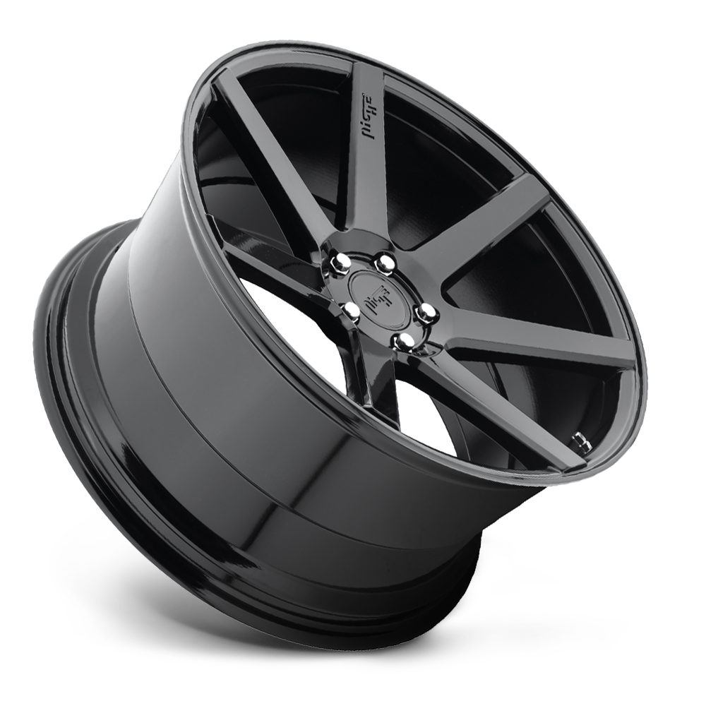 20" Niche 1PC M168 Verona 20x10 Gloss Black 5x112 Wheel 40mm Rim