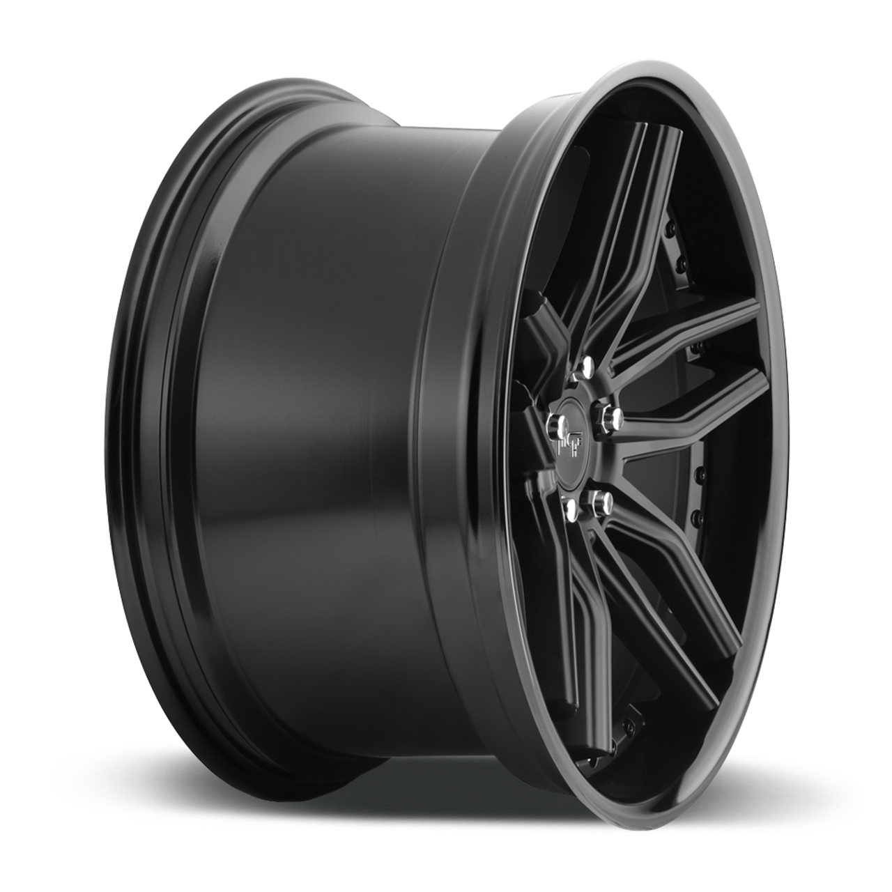 Niche 1PC M194 Methos 20x10 5x4.5 Gloss Black Matte Black Wheel 20" 40mm Rim