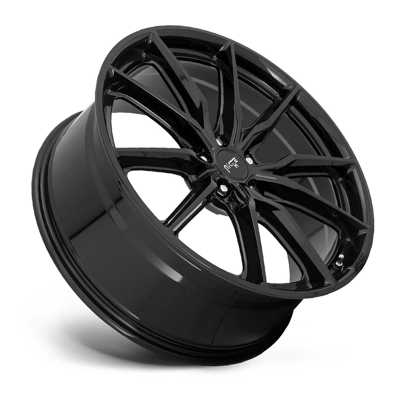 22" Niche 1PC M240 Rainier 22x9 Gloss Black 5x4.25 Wheel 38mm Rim 22" Niche 1PC M240 Rainier 22x9 Gloss Black 5x4.25 Wheel 38mm Rim