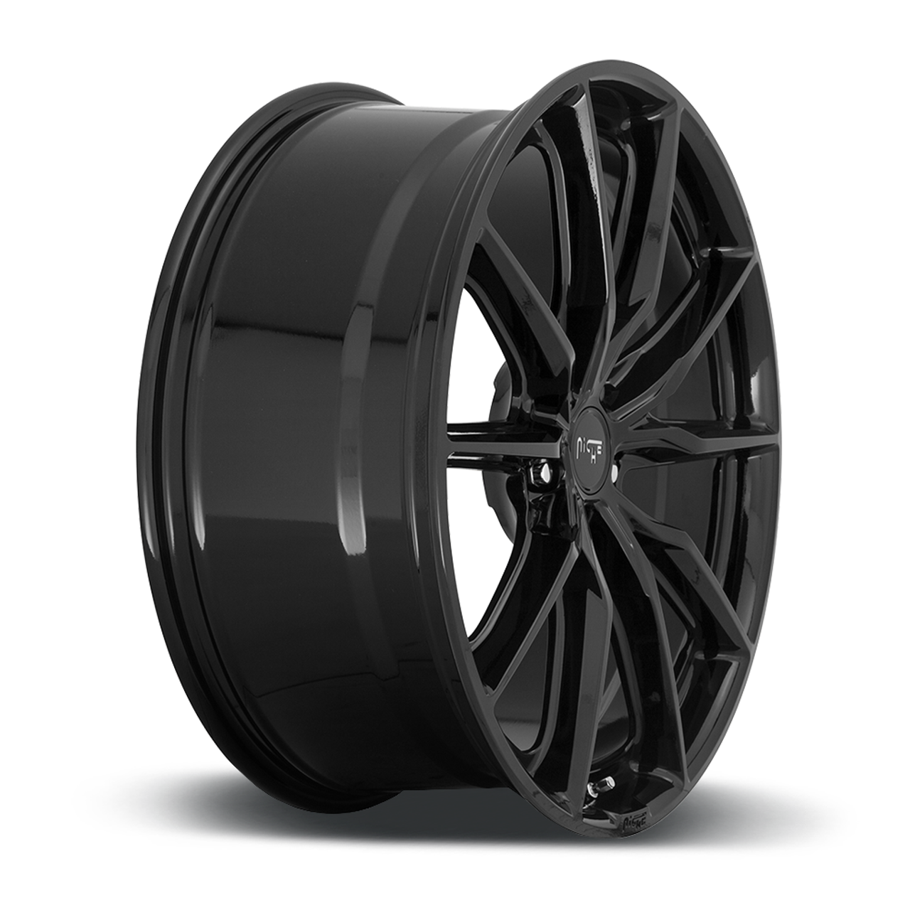 22" Niche 1PC M240 Rainier 22x9 Gloss Black 5x4.25 Wheel 38mm Rim 22" Niche 1PC M240 Rainier 22x9 Gloss Black 5x4.25 Wheel 38mm Rim