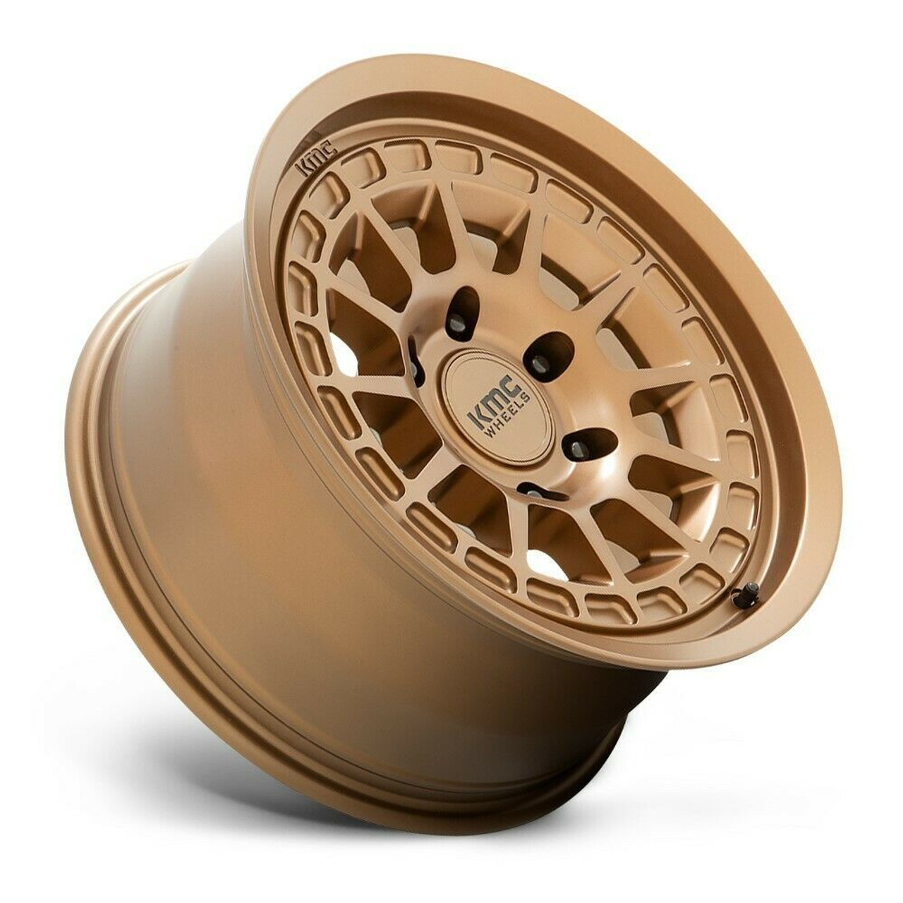 KMC KM719 Canyon 17x8.5 5x5.0 Matte Bronze Wheel 17" 0mm Rim
