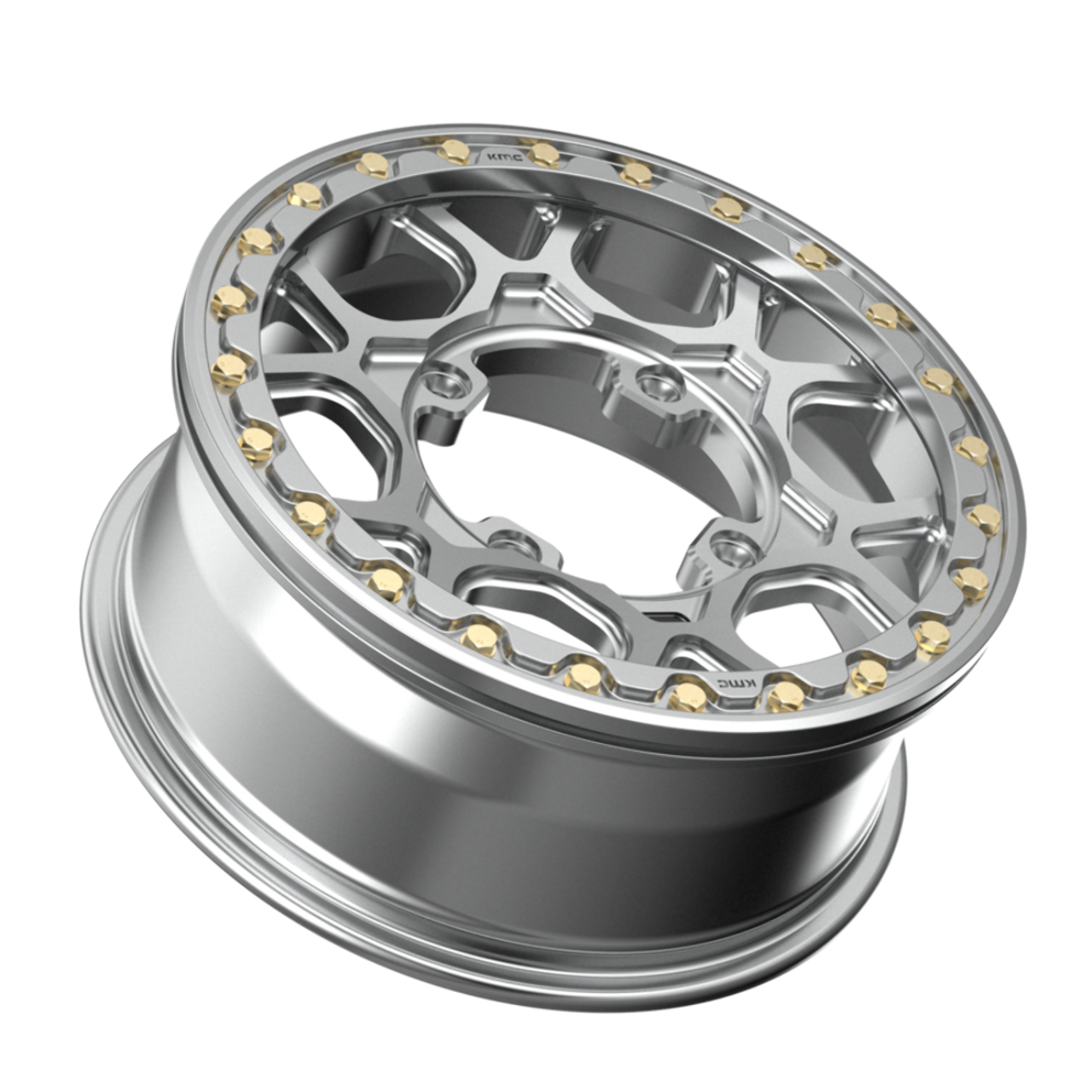 KMC Powersports Ks433 Mesa Beadlock Forged 15x6 4x156 Machined Wheel 15" 38