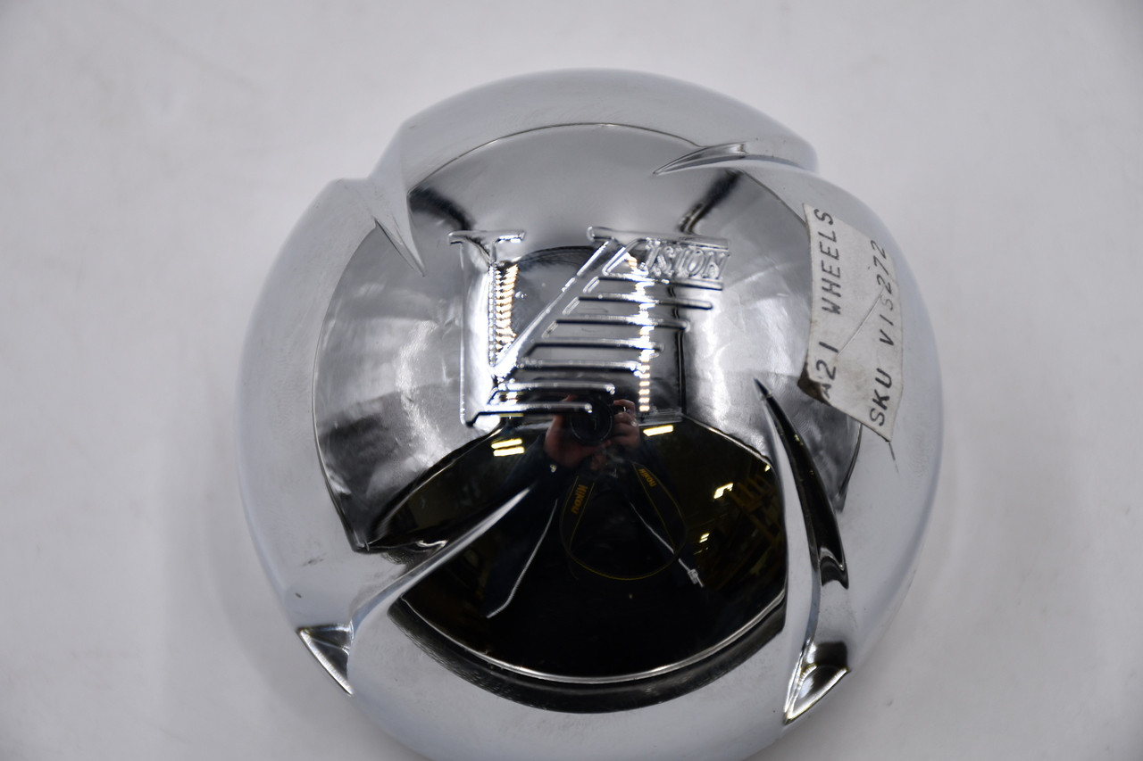 Vision Chrome Wheel Center Cap Hub Cap V1S272 3.50" Aftermarket Vision