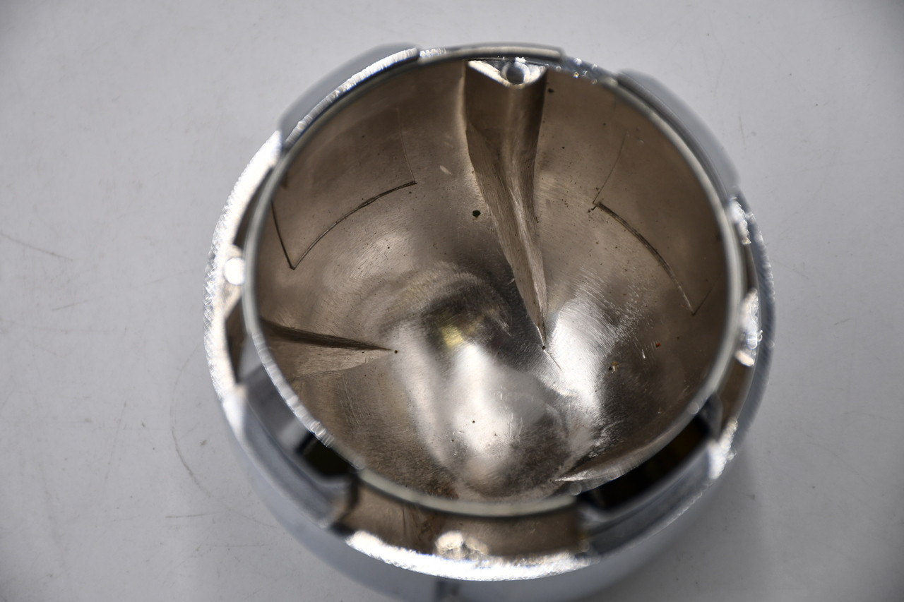 Vision Chrome Wheel Center Cap Hub Cap V1S272 3.50" Aftermarket Vision