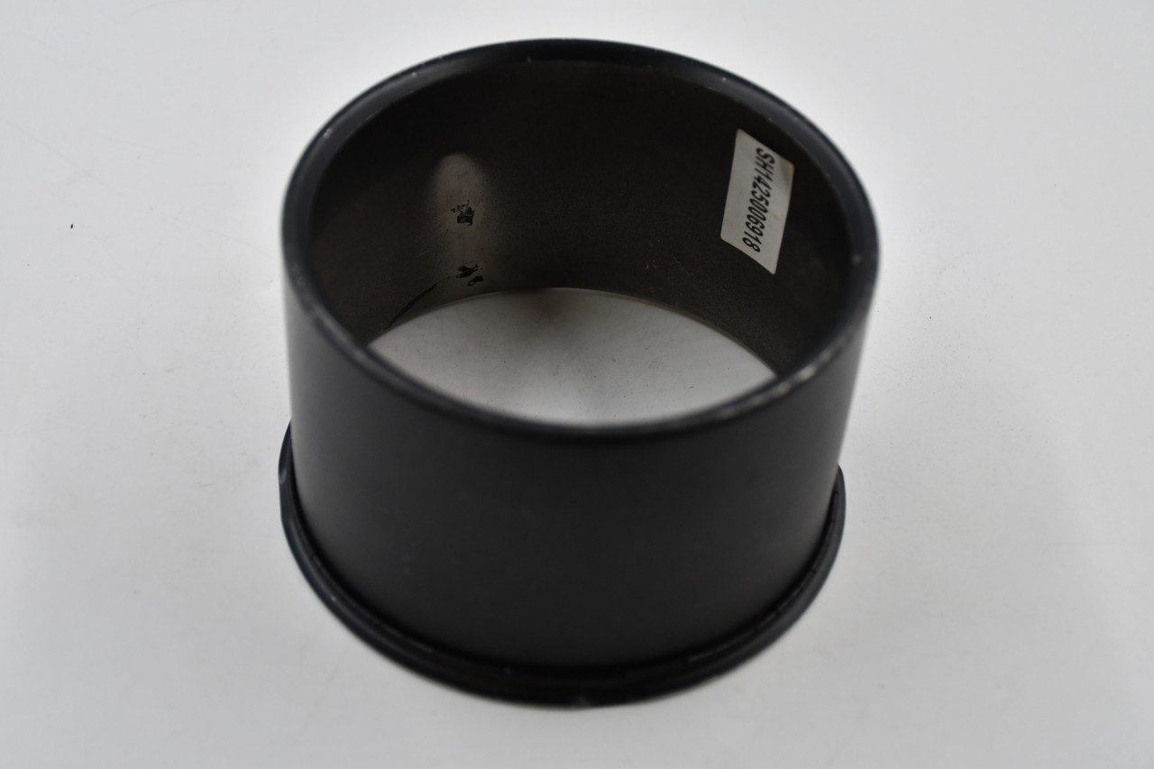 Blank Matte Black Wheel Center Cap Hub Cap SH1425006918 4.5" Open End, No Logo/Inset, Push Thru