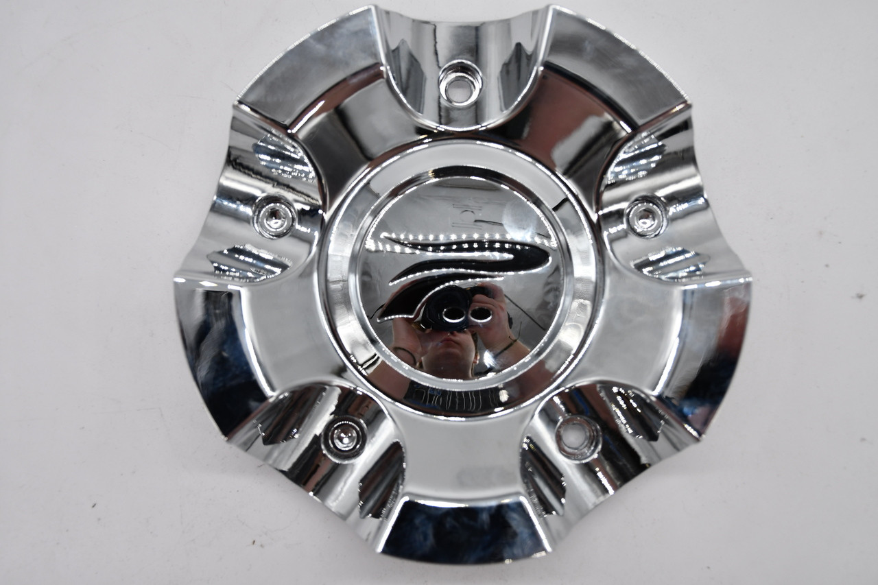 Platinum Chrome Wheel Center Cap Hub Cap A89-9436C 6"