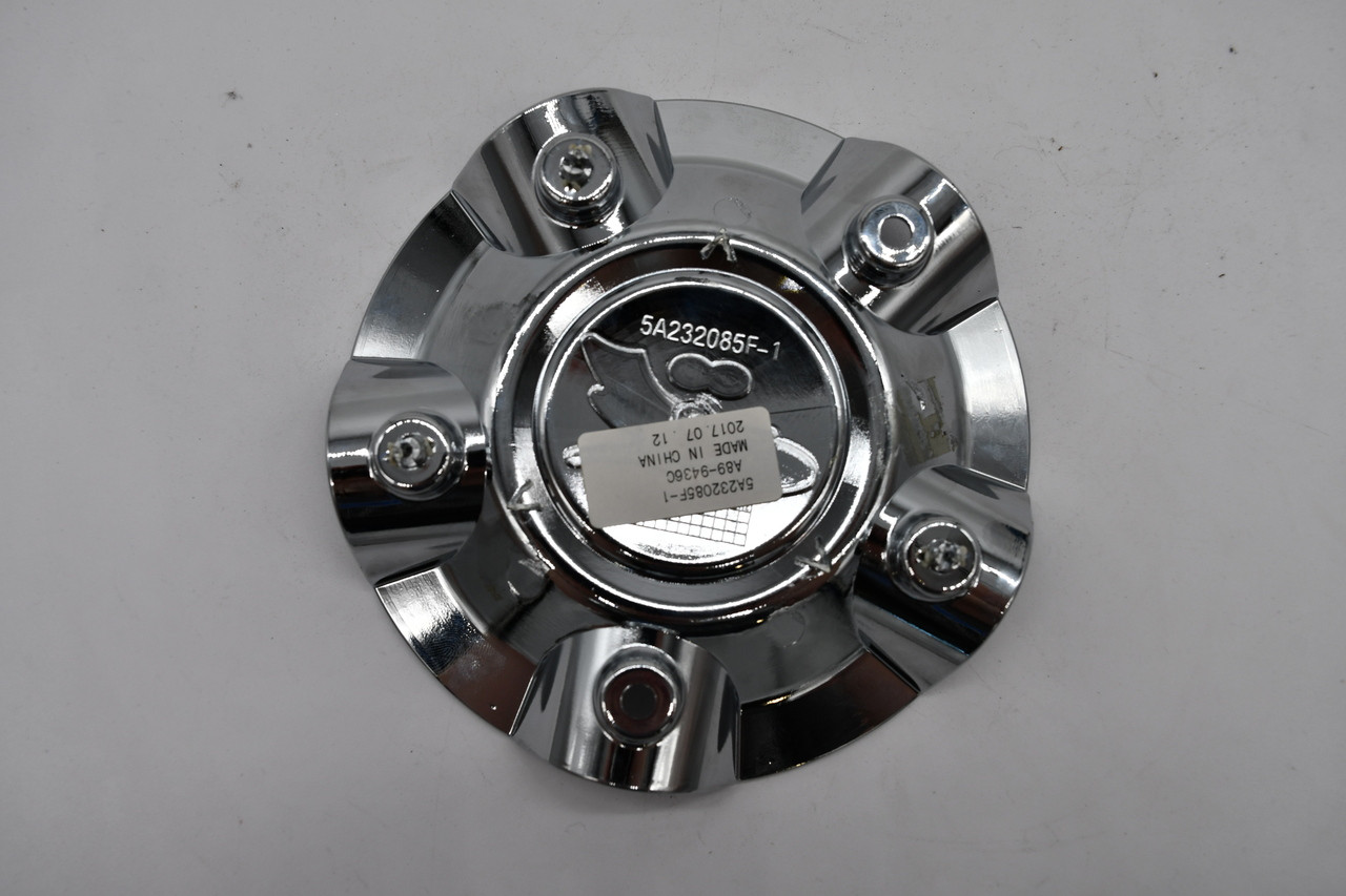 Platinum Chrome Wheel Center Cap Hub Cap A89-9436C 6"