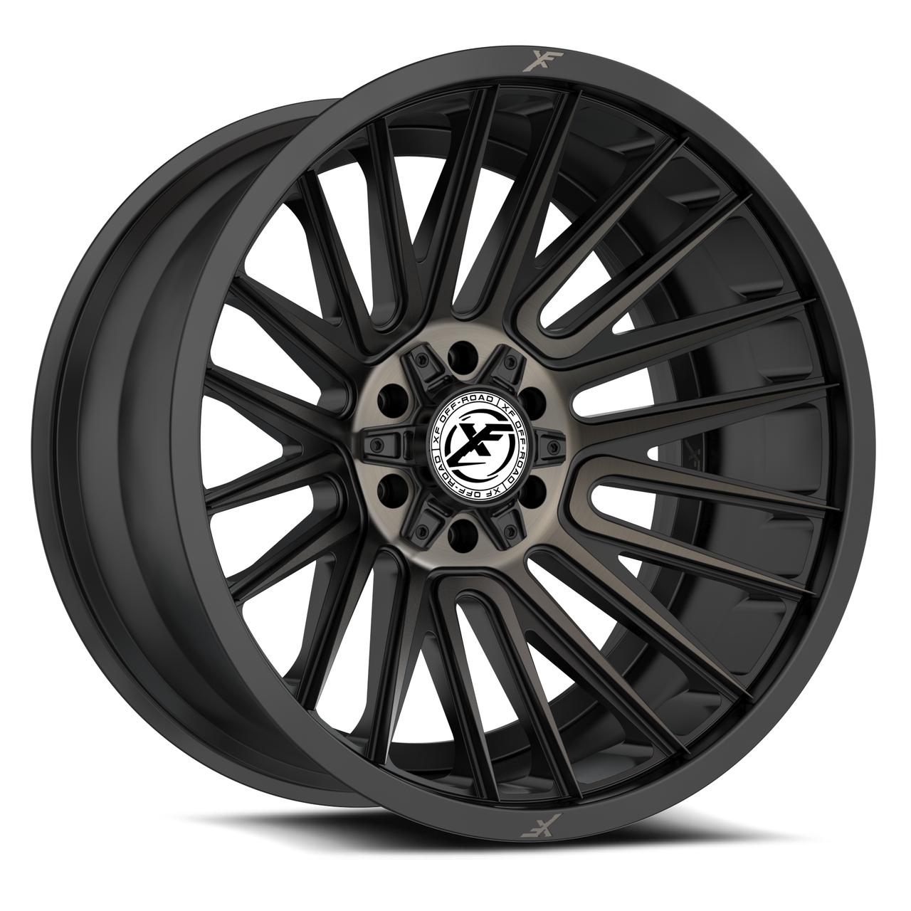 Set 4 20" XF Off-Road XF-234 Black & Bronze Machined DDT 20x10 8x6.5 8x170 -24mm