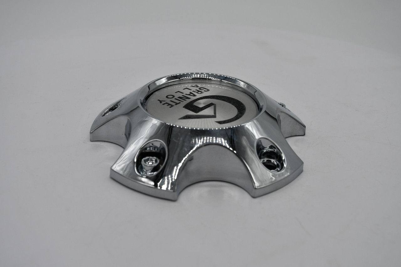 Granite Alloy GX1 5 Lug Chrome Wheel Center Cap Hub Cap PD-CAPSX-PCA800-5H 5"