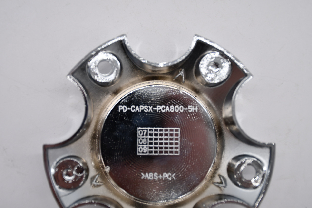 Granite Alloy GX1 5 Lug Chrome Wheel Center Cap Hub Cap PD-CAPSX-PCA800-5H 5"