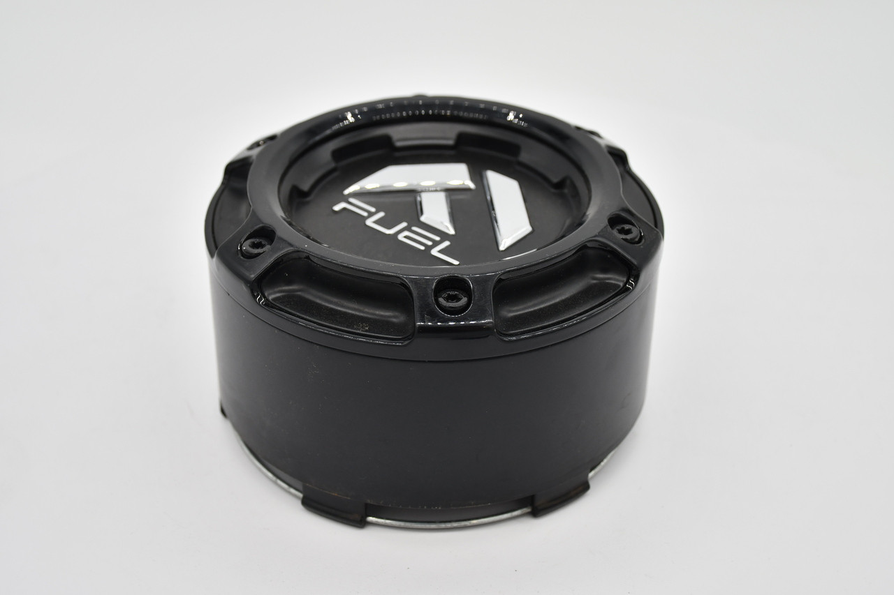 Fuel Satin Black Chrome Logo Wheel Center Cap 1005-49BLD 5.25 Inch Replacement