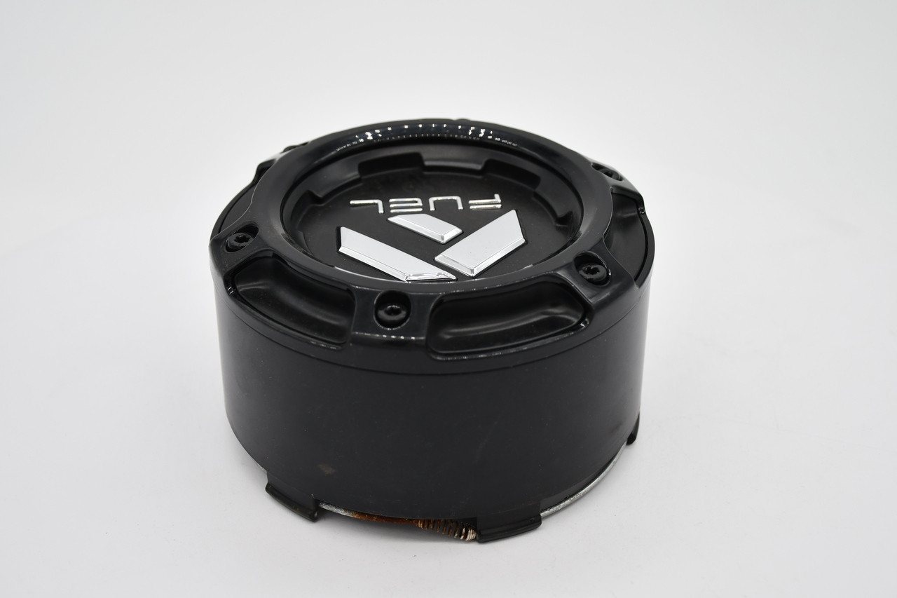 Fuel Satin Black Chrome Logo Wheel Center Cap Hub Cap 1005-49BLD 5.25"