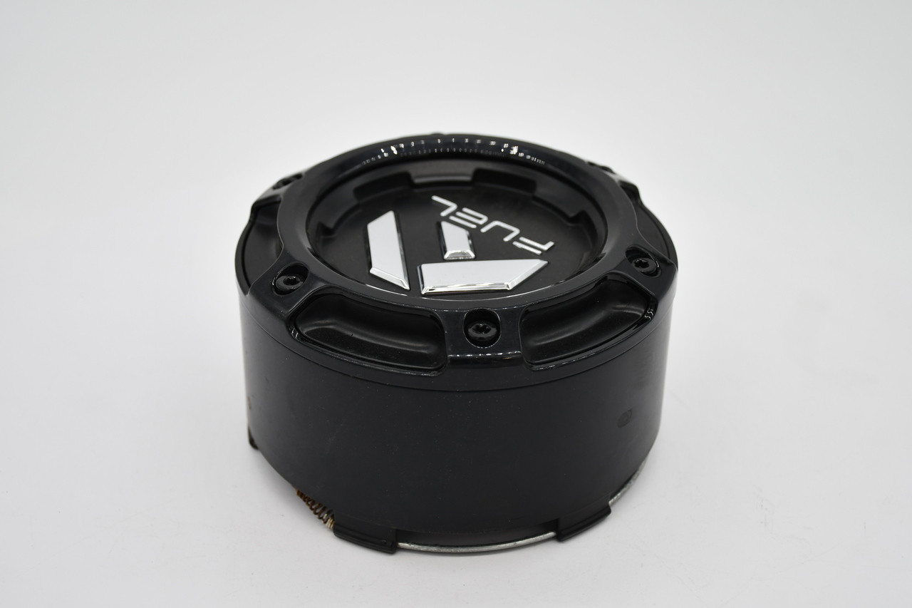 Fuel Satin Black Chrome Logo Wheel Center Cap Hub Cap 1005-49BLD 5.25"