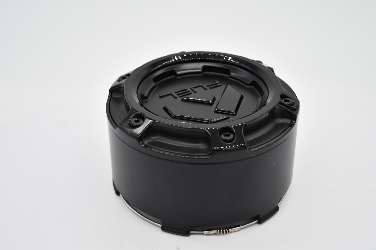 Fuel Satin Black Gloss Black Logo Wheel Center Cap Hub Cap 1005