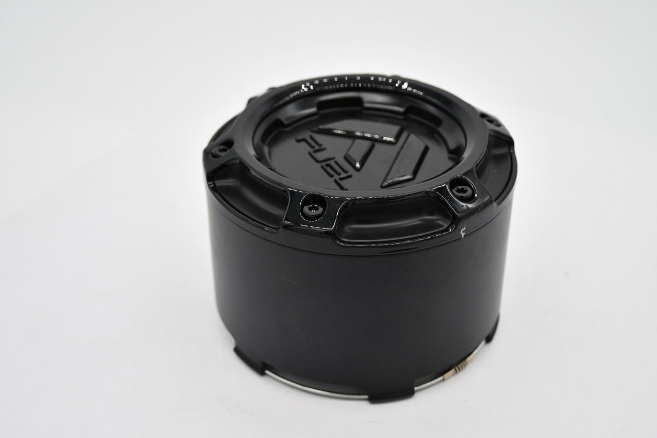 Fuel Off-Road 1005-49TGBLD Satin Black Center Cap | Gloss Black