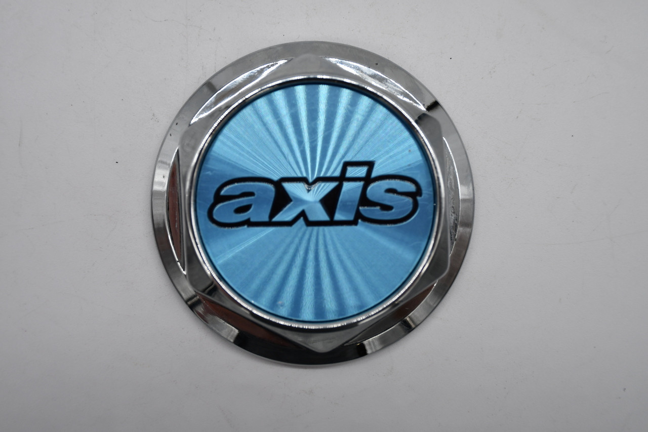 Axis Gloss Blue Gloss Logo Wheel Center Cap Hub Cap Axis 4 4"