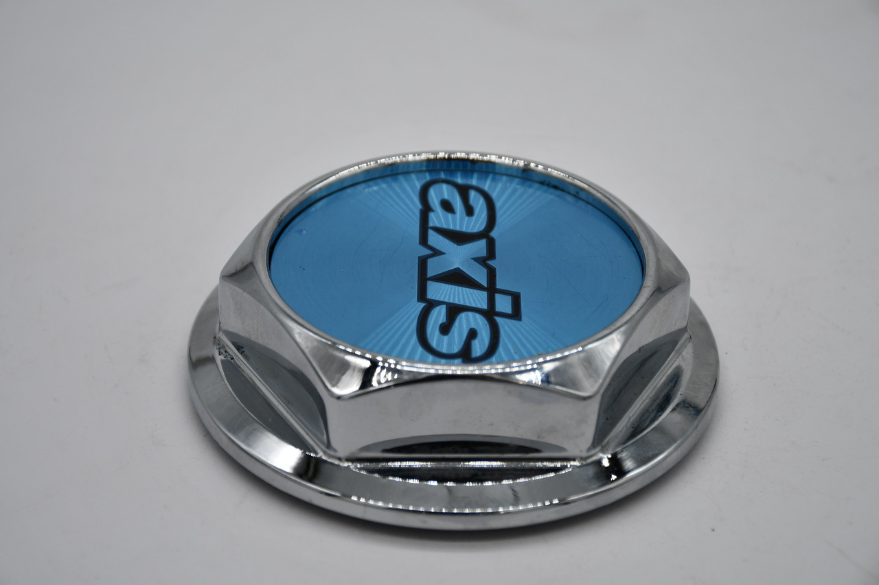 Axis Gloss Blue Gloss Logo Wheel Center Cap Hub Cap Axis 4 4"