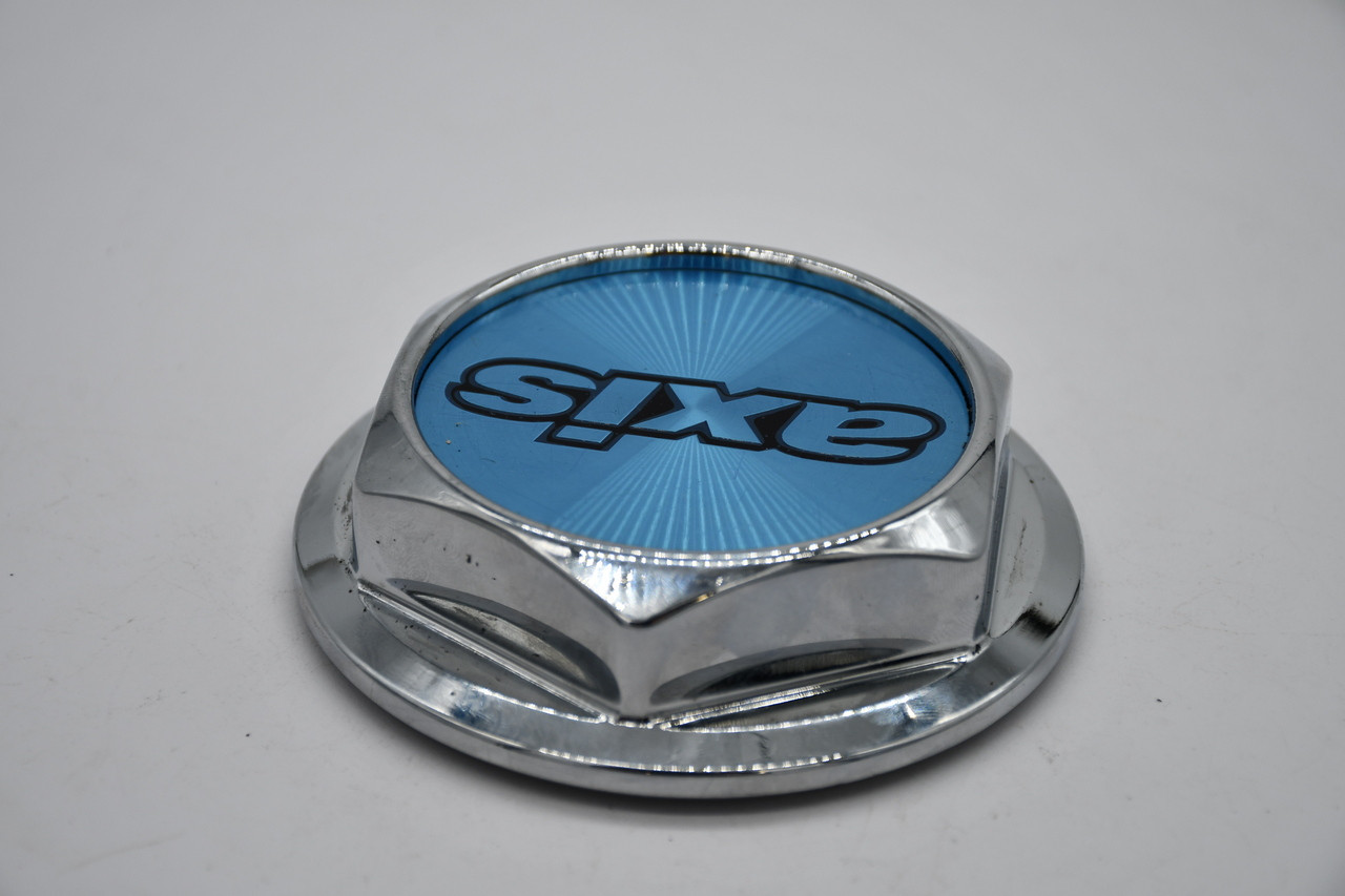Axis Gloss Blue Gloss Logo Wheel Center Cap Hub Cap Axis 4 4"