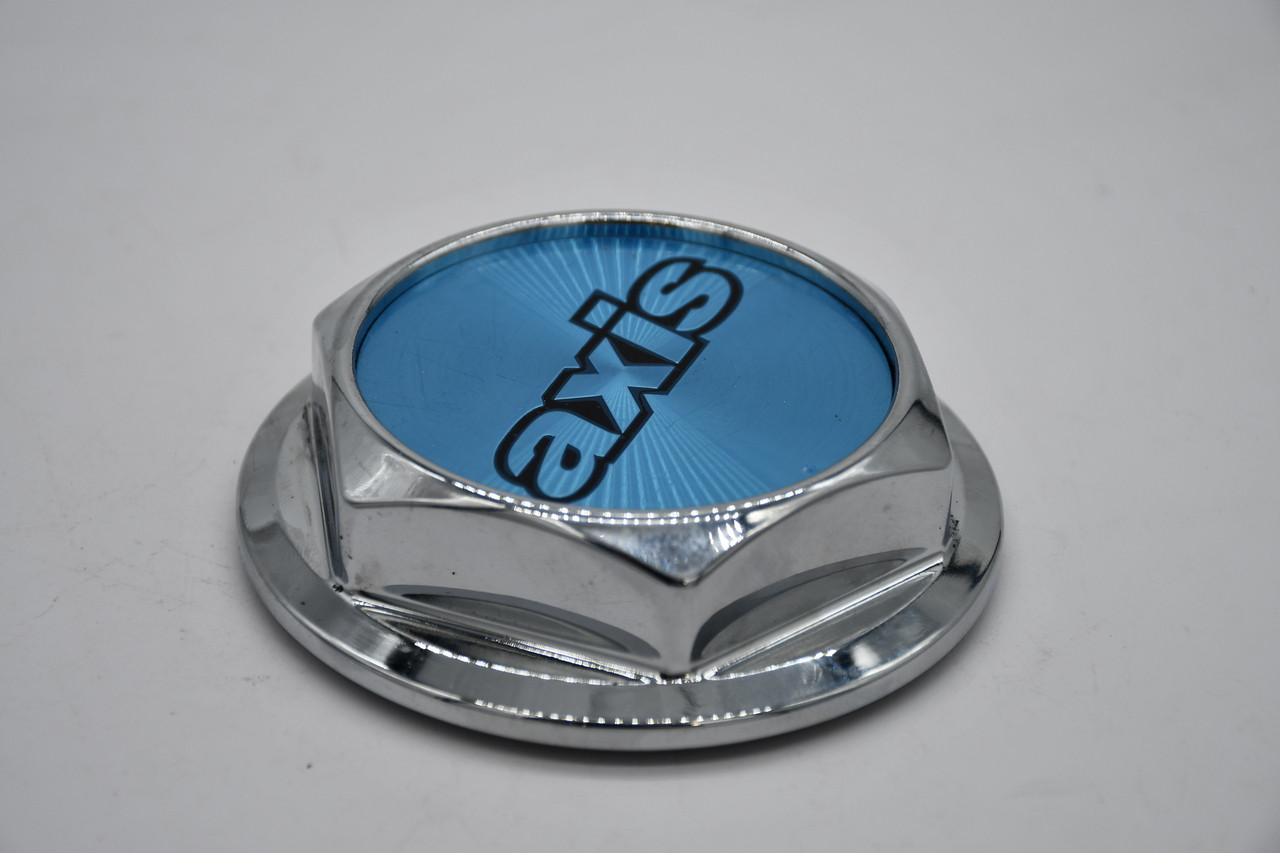 Axis Gloss Blue Gloss Logo Wheel Center Cap Hub Cap Axis 4 4"