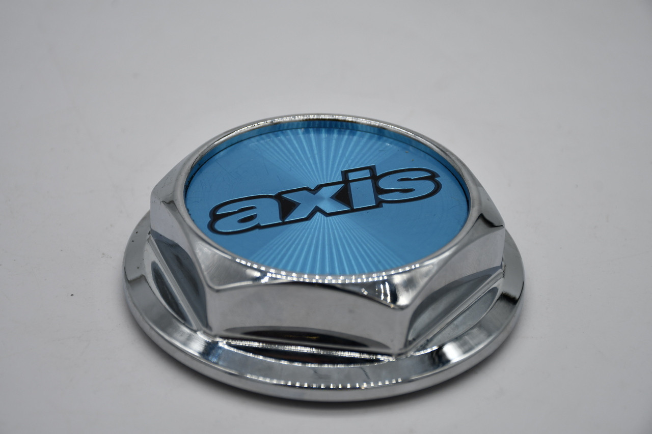 Axis Gloss Blue Gloss Logo Wheel Center Cap Hub Cap Axis 4 4"