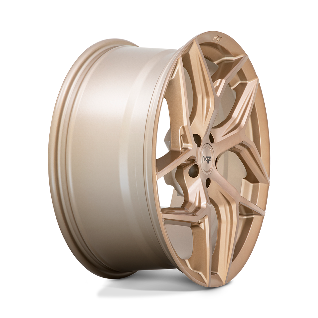 Niche 1PC M267 Torsion 20x10.5 5x112 Platinum Bronze Wheel 20" 27mm Rim