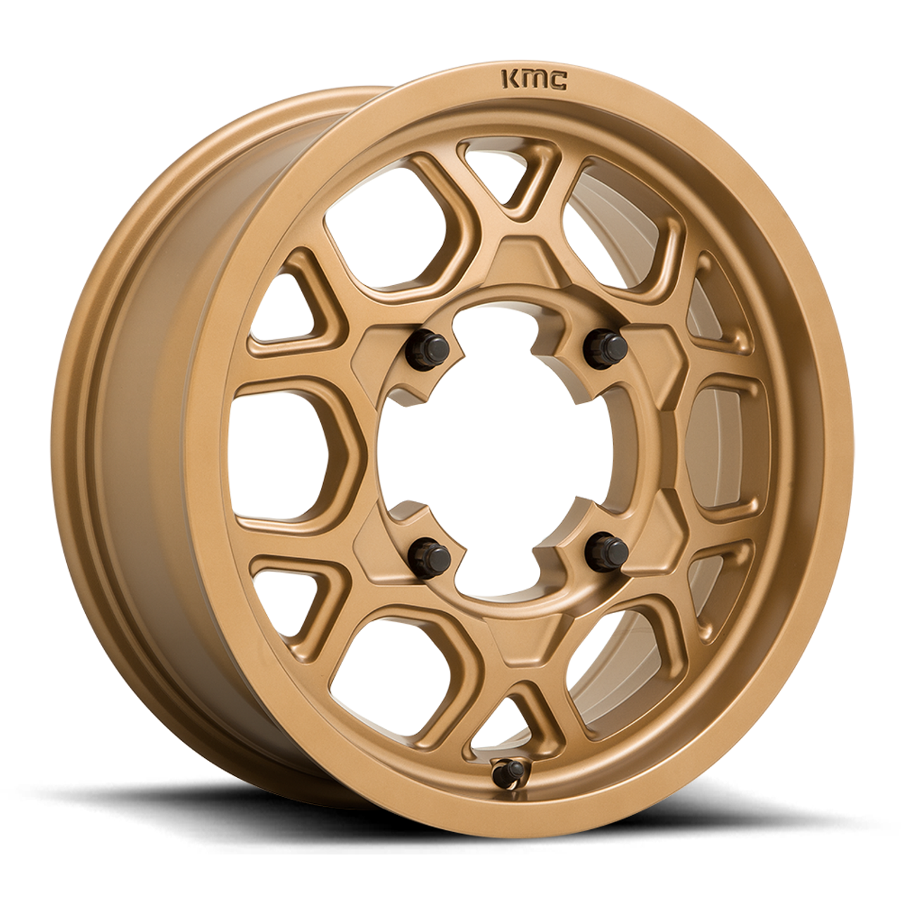 KMC Powersports KS133 Mesa Lite 15x6 4x156 Matte Bronze Wheel 15" 38mm Rim