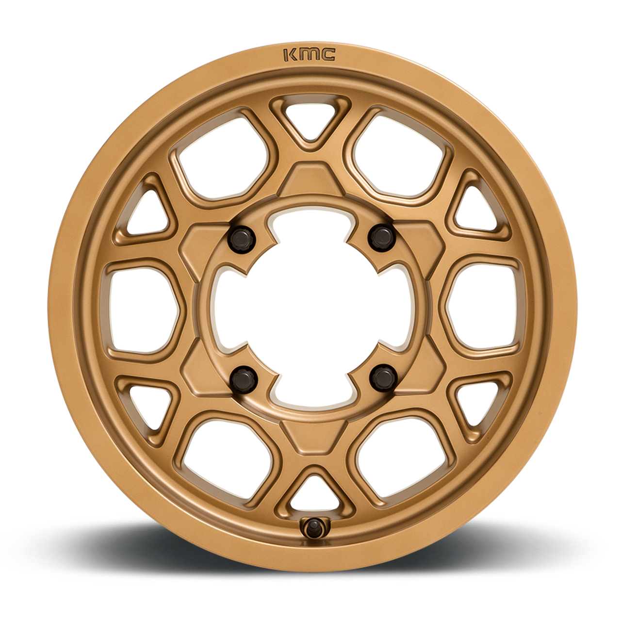 KMC Powersports KS133 Mesa Lite 15x6 4x156 Matte Bronze Wheel 15" 38mm Rim