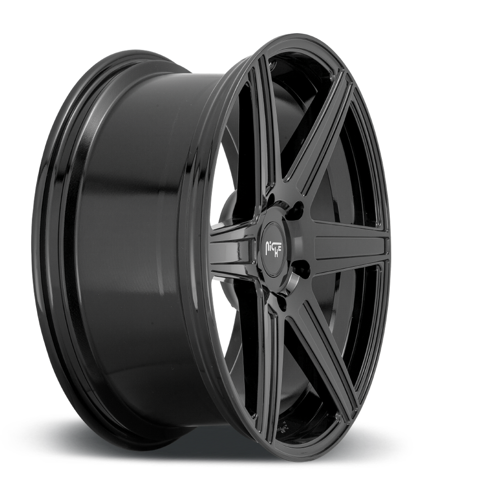 Niche 1PC M237 Carina 24x10 5x5.5 Gloss Black Wheel 24" 25mm Rim