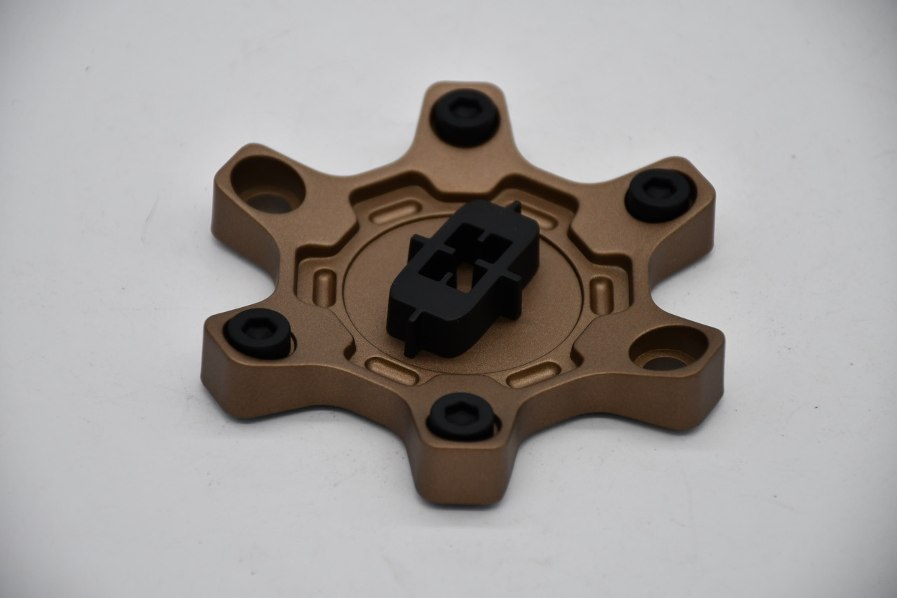 Vision 405 Korupt C405BZ-6120V Bronze Wheel Center Cap 4.25" Hub Cap Fits 6x120