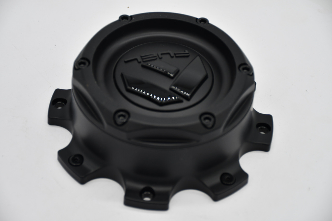 Fuel 1004-08BLD 6.8 inch black Fuel logo center cap