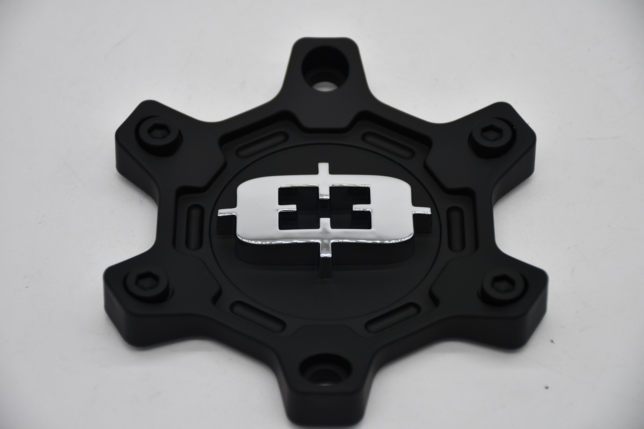 Vision 405 Korupt C405SB-6V Satin Black 5.2" Wheel Center Cap Fits 6x5.5 6x135