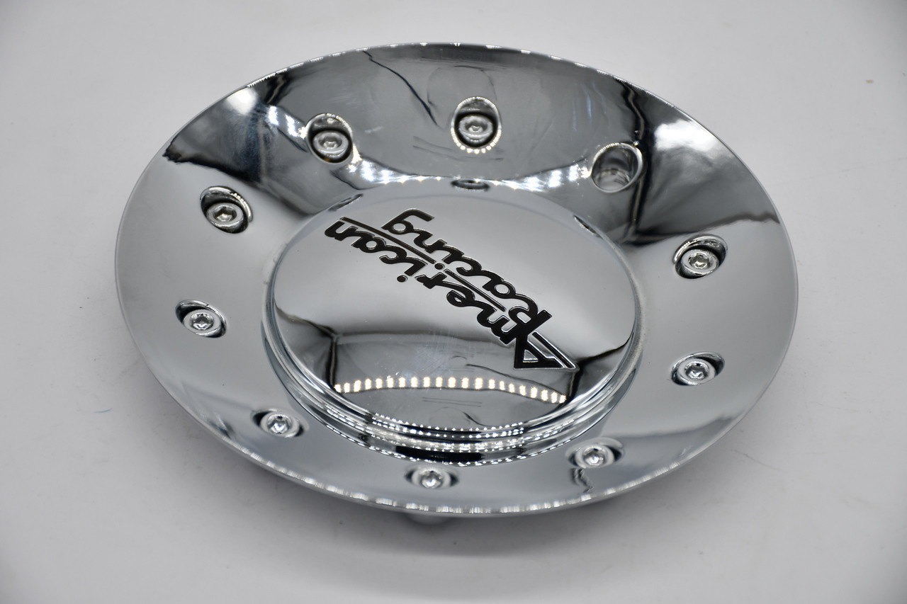 American Racing Chrome Black Logo Wheel Center Cap Hub Cap 939L170-C 6.8"
