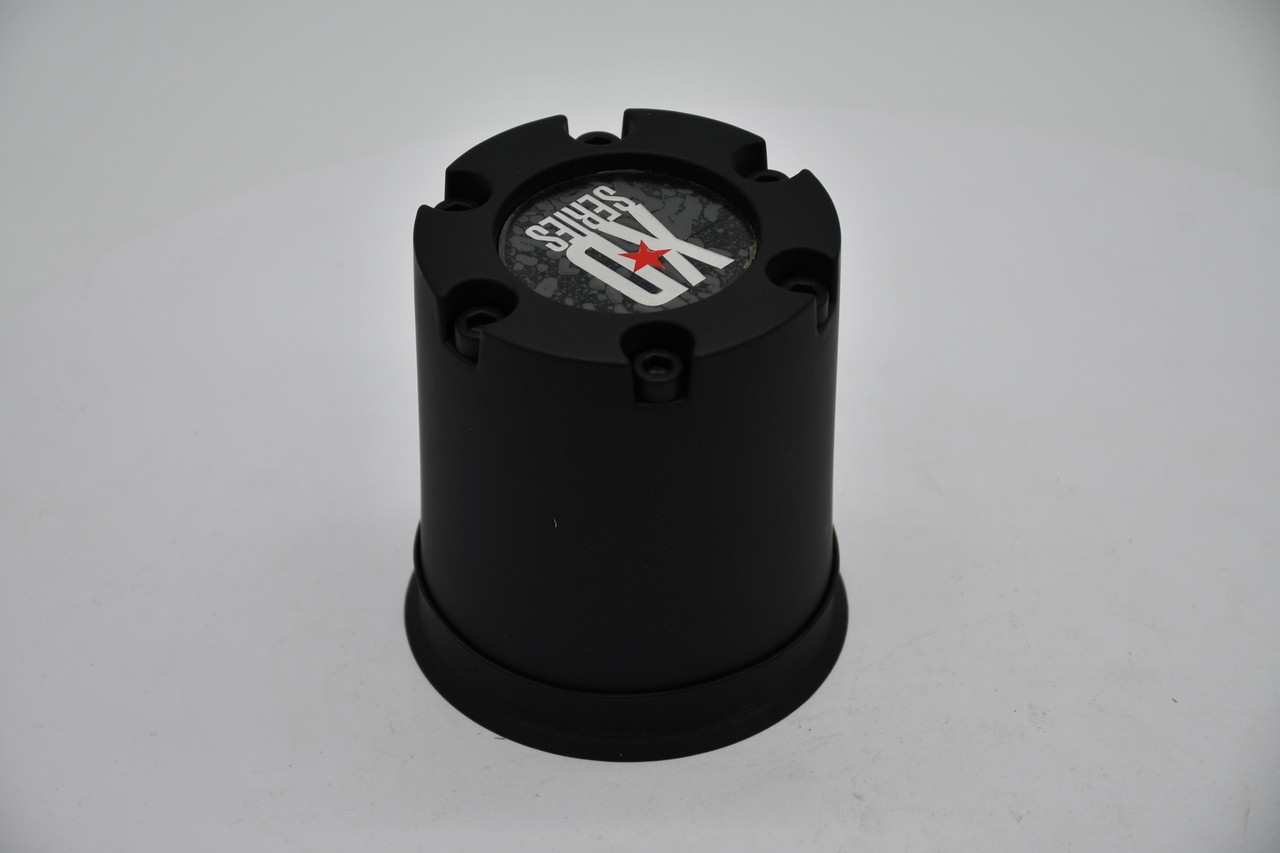 XD Satin Black Wheel Center Cap Hub Cap 132700XDA 3.5"