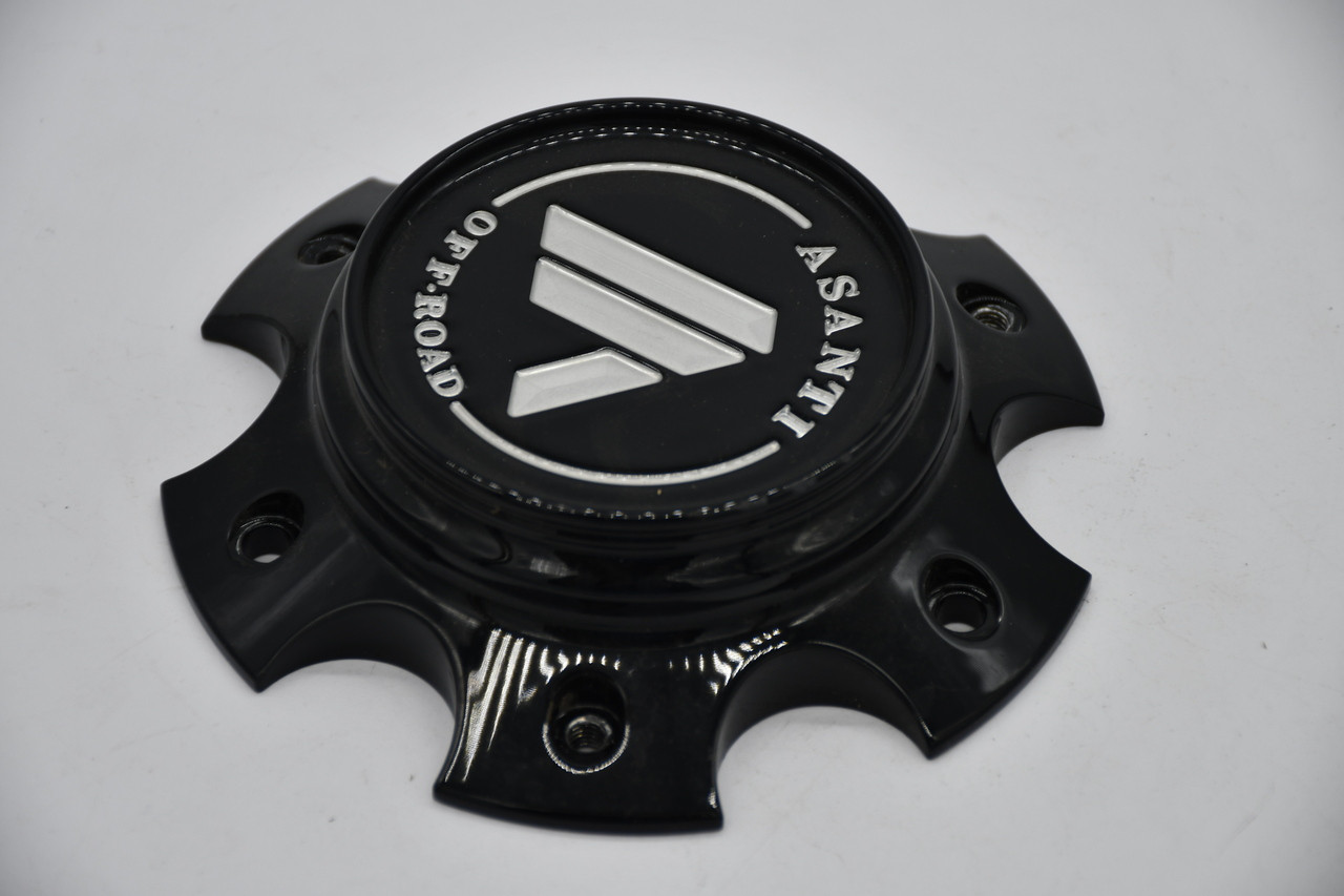 Asanti Gloss Black center cap