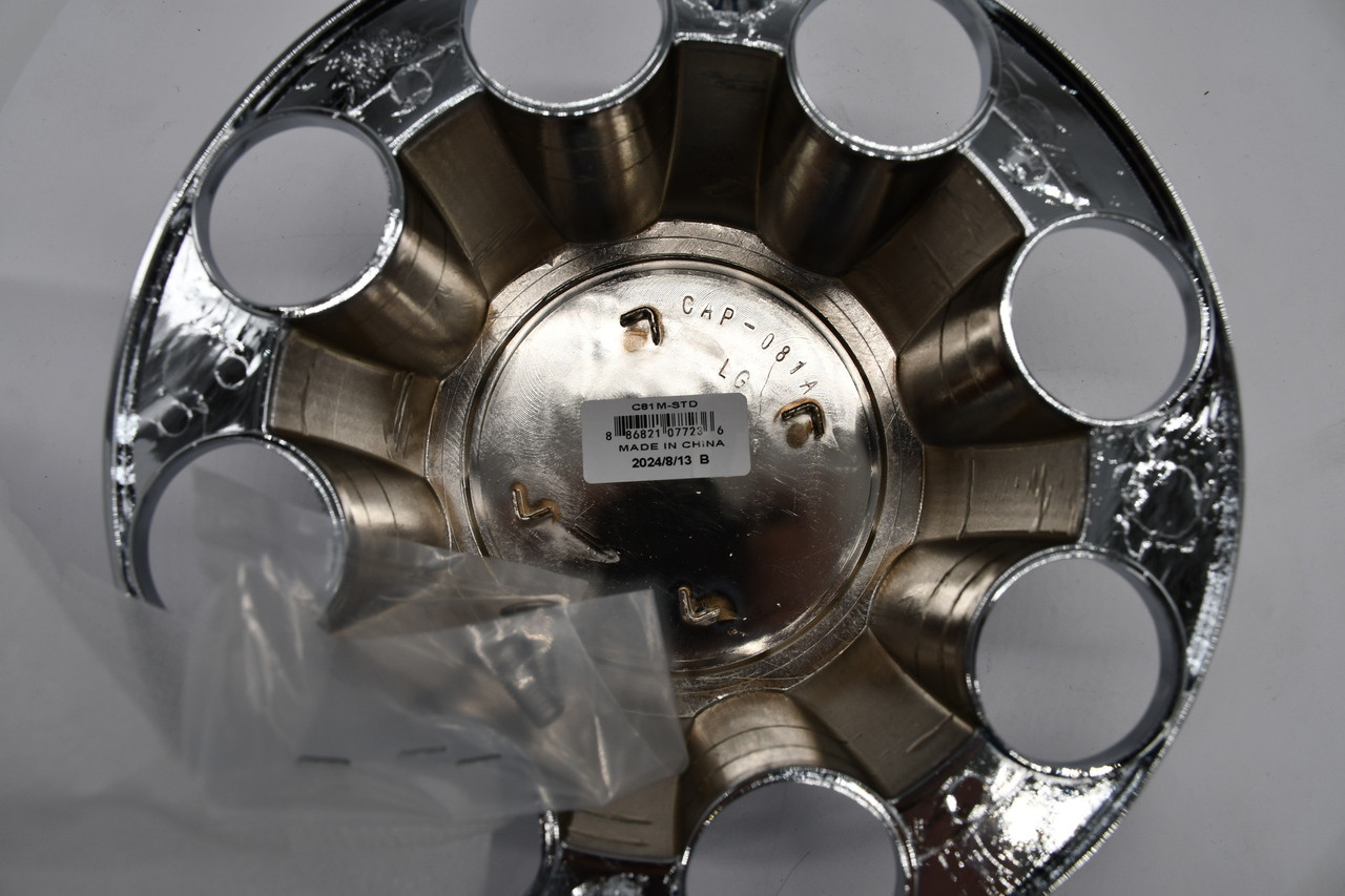 Vision 81A Heavy Hauler C81M-STD C181Z-STD Chrome Wheel Center Cap 8x6.5 8x170