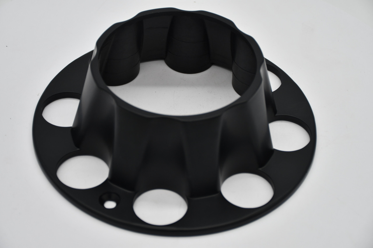 Vision 81 Heavy Hauler C81MMB-OPEN Matte Black Wheel Center Cap Fits 8x6.5 8x170