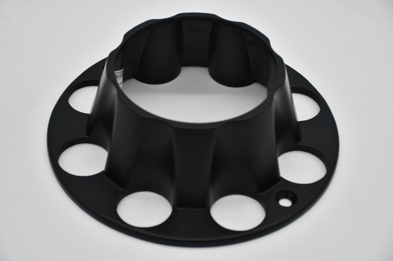 Vision 81 Heavy Hauler C81MMB-OPEN Matte Black Wheel Center Cap Fits 8x6.5 8x170