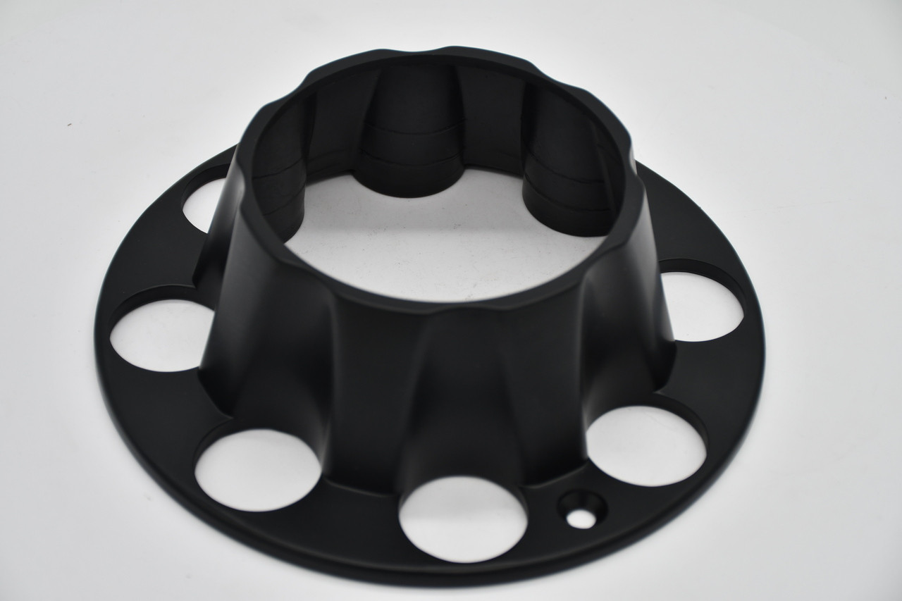 Vision 81 Heavy Hauler C81MMB-OPEN Matte Black Wheel Center Cap Fits 8x6.5 8x170